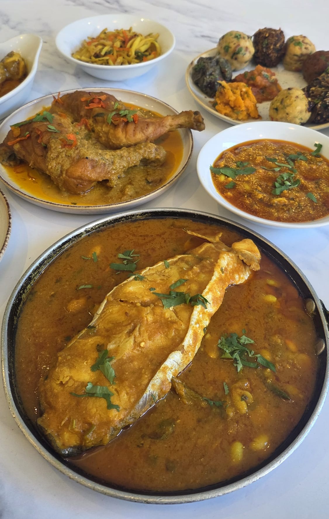 Multi dish spread